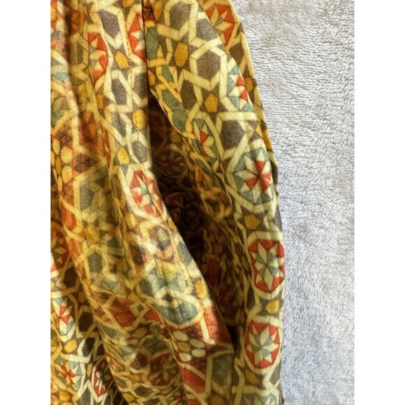 Anthropologie Tanvi Kedia Boho Beaded Knee Length Pleated Zippered Skirt Sz. 10 - Picture 8 of 9